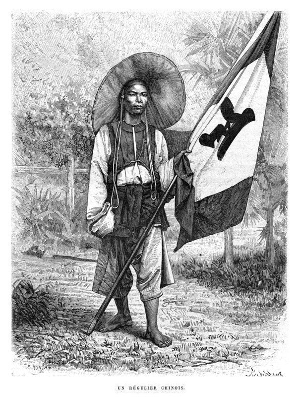 Armée du Tonkin. Un régulier chinois.