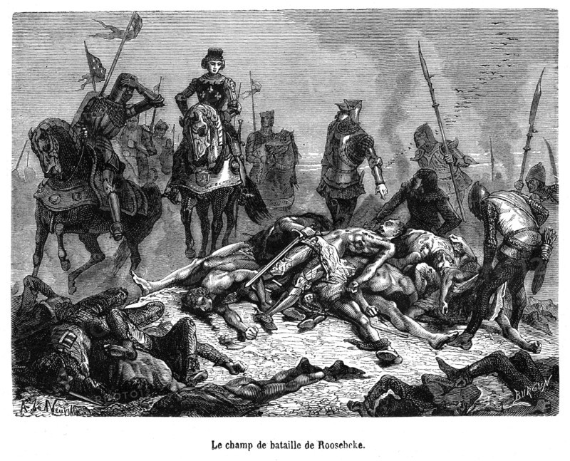 La bataille de Roosebeke, également appelée bataille du Mont-d'Or, se déroula près du village de Roosebeke, actuellement Westrozebeke en Flandre-Occidentale, le 27 novembre 1382. Elle opposa une troupe de miliciens flamands, commandés par Philippe van Artevelde à l'ost français conduit par Charles VI de France et commandé par Olivier V de Clisson.
