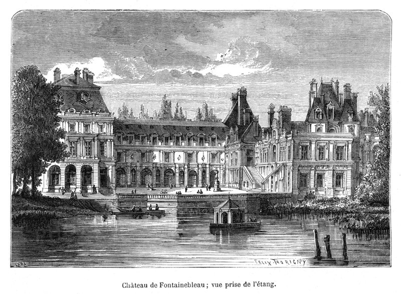 Fontainebleau castle