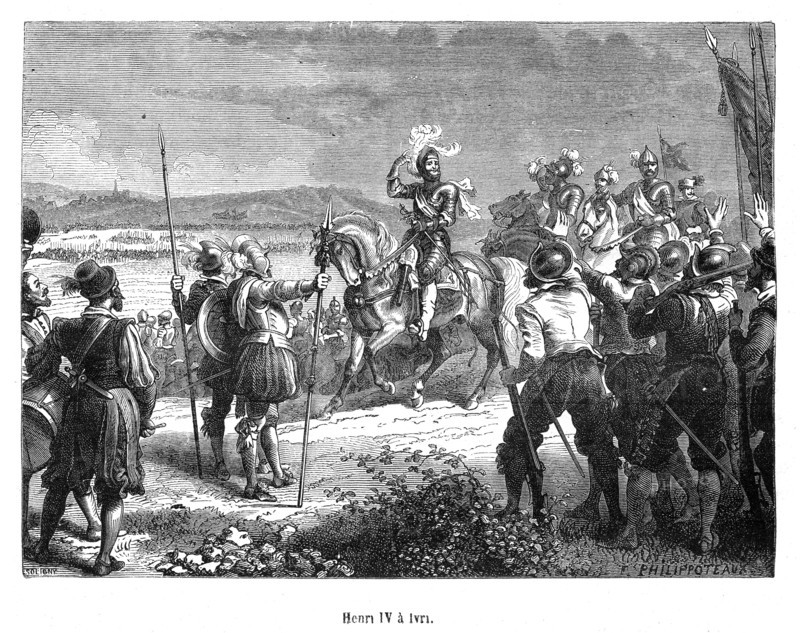 Henri IV à Ivry.