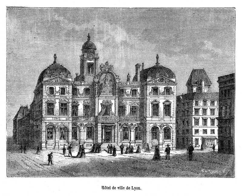 Hôtel de ville de Lyon.