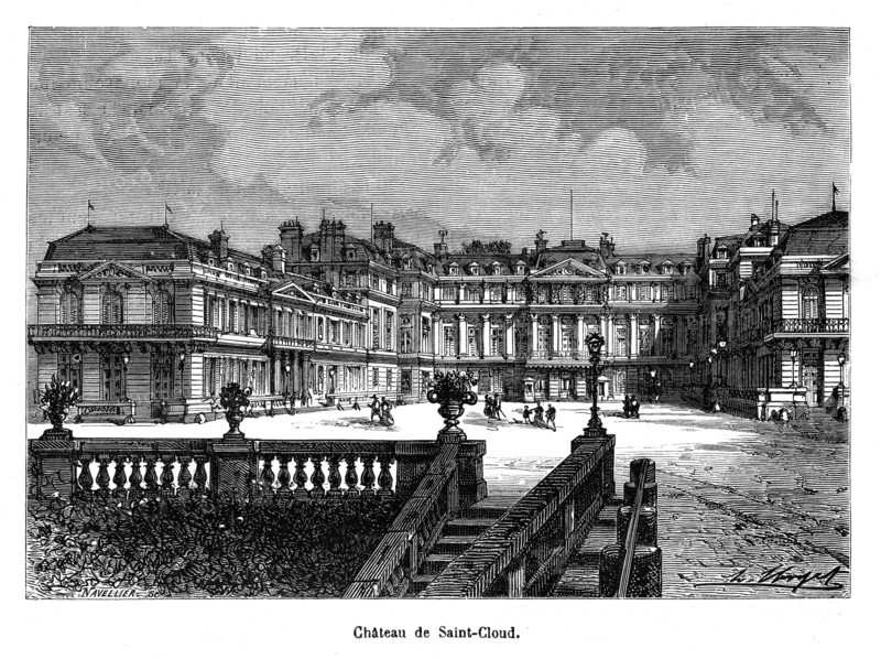 Château de Saint-Cloud.