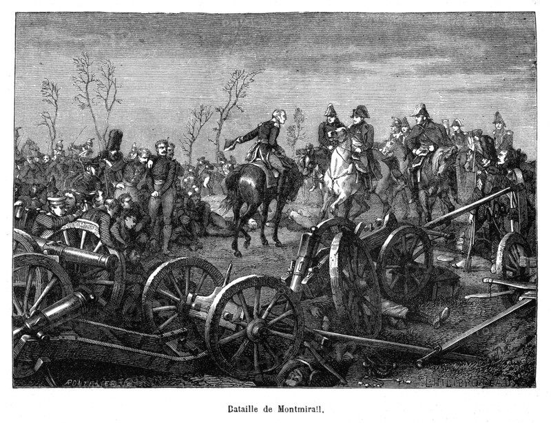 La bataille de Montmirail a lieu le 11 février 1814 lors de la Campagne de France et voit la victoire de l'armée française de Napoléon Ier sur les troupes russes du général Osten-Sacken et les Prussiens du général Johann Yorck.