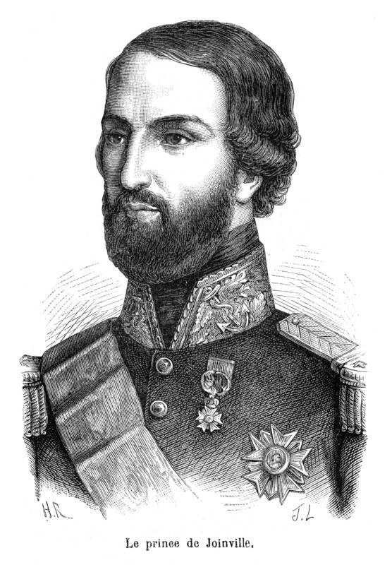 François Ferdinand d'Orléans (1818-1900), prince de Joinville, est le fils de Louis-Philippe Ier, roi des Français et de Marie Amélie de Bourbon, princesse des Deux-Siciles.