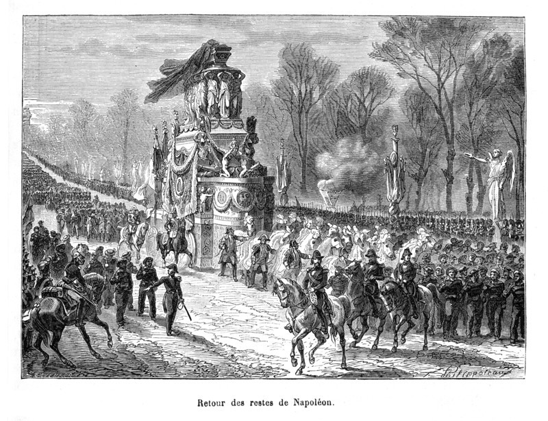 Retour des cendres de Napoléon.