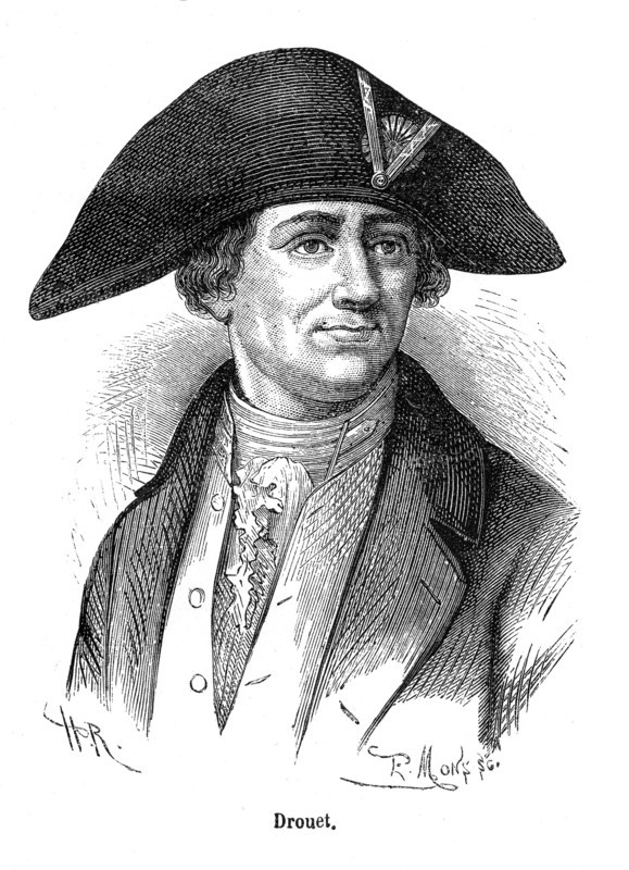 Jean-Baptiste Drouet, né à Sainte-Menehould le 8 janvier 1763 et mort à Mâcon le 10 avril 1824, est un révolutionnaire français.