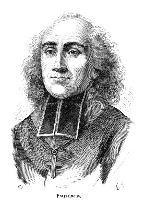 Denis-Antoine-Luc Frayssinous, né le 9 mai 1765 à Curières (Aveyron) et mort le 12 décembre 1841 à Saint-Geniez-d'Olt (Aveyron), est un évêque et homme politique français, orateur et écrivain.