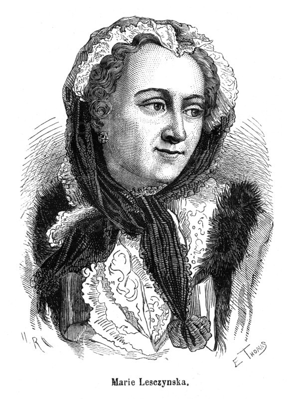 Marie Sophie Leszczynska (Trzebnica, 23 juin 1703–Versailles, 24 juin 1768), princesse de Pologne, reine de France (1725–1768), fille du roi détrôné de Pologne Stanislas Leszczynski. Marie Lesczynska