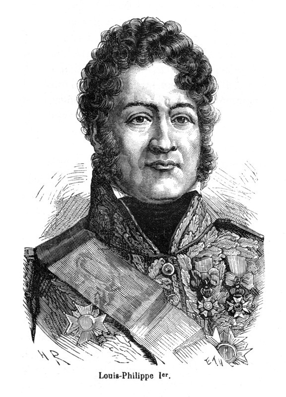 Louis-Philippe d'Orléans (6 octobre 1773 à Paris - 26 août 1850 à Claremont dans le Surrey, Angleterre), connu sous la Révolution comme le citoyen Chartres ou encore Égalité fils, puis roi des Français de 1830 à 1848 sous le nom de Louis-Philippe Ier.