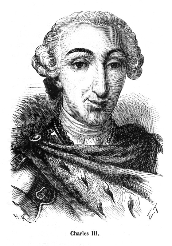 Charles III (Madrid, 20 janvier 1716 - Madrid, 14 décembre 1788) fut roi des Espagnes et des Indes de 1759 à 1788, à la mort de son demi-frère Ferdinand VI d'Espagne.