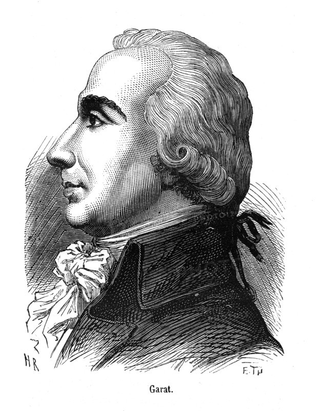 Dominique Joseph Garat (Bayonne, 8 septembre 1749 - Ustaritz, 9 décembre 1833) est un avocat, journaliste et philosophe français. Il a été élu à l'Académie française en 1803.