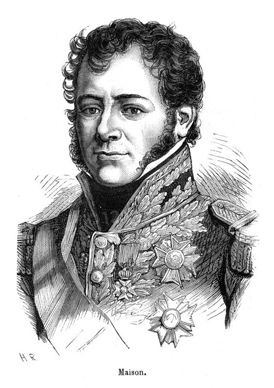 Nicolas Joseph Maison est un maréchal de France, né le 19 décembre 1771 à Épinay-sur-Seine et mort le 13 février 1840 à Paris. Il a également été ministre des Affaires étrangères, puis de la Guerre.