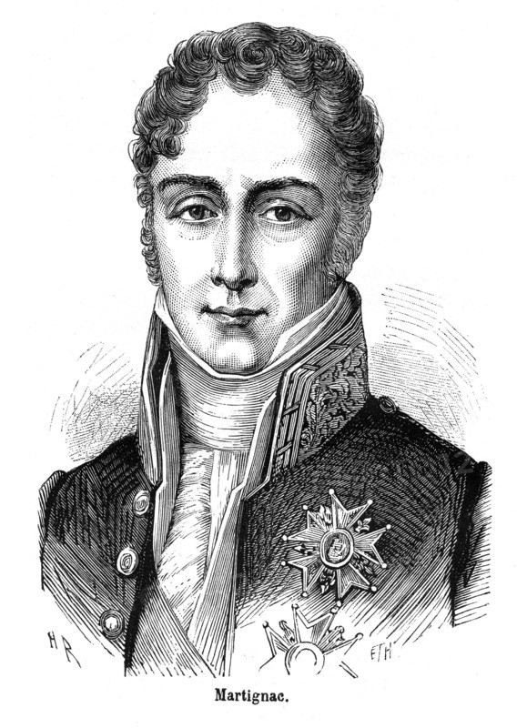 Jean-Baptiste Sylvere Gay, Vicomte de Martignac (20 juin, 1778 - 3 avril, 1832), a été un homme d'état français.