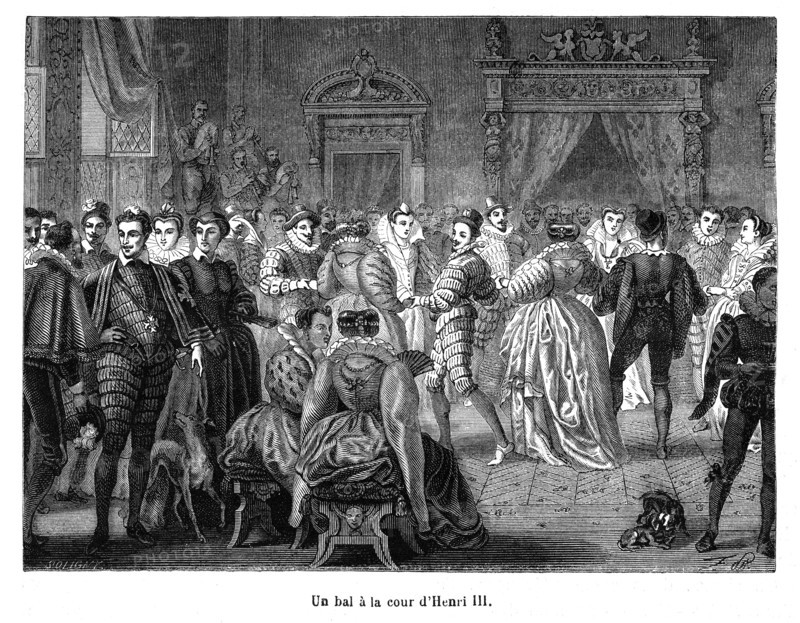 Un bal à la cour d'Henri III.
