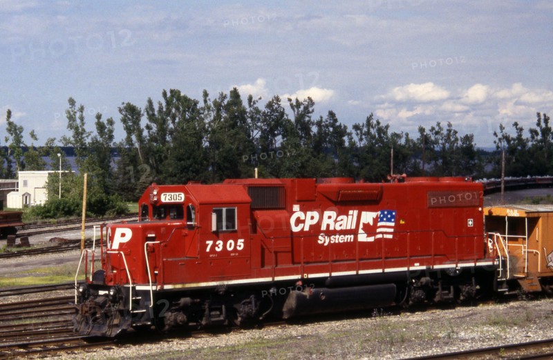 Train of the canadian pacific railway