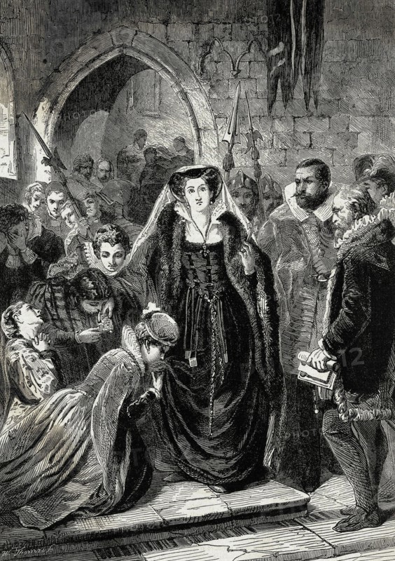 Marie Ire d'Écosse (Marie Stuart, ou Mairi Ier en gaélique écossais) (8 décembre 1542 - 8 février 1587), aussi connue comme Marie, reine des Écossais, fut reine d'Écosse du 14 décembre 1542 au 24 juillet 1567. Elle est probablement la mieux connue des souverains écossais, en partie à cause de la tragédie de sa vie. Marie Stuart marchant à l'échafaud.