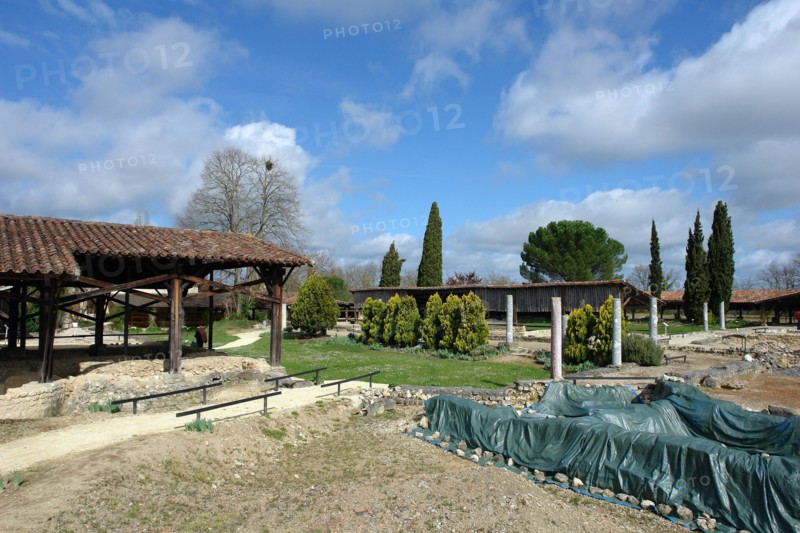 Excavation villa of Seviac