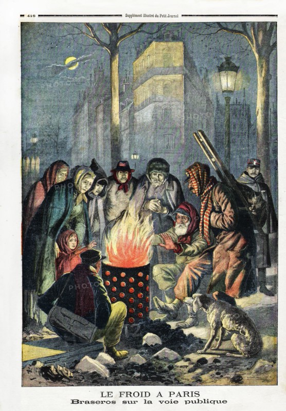 The cold in Paris