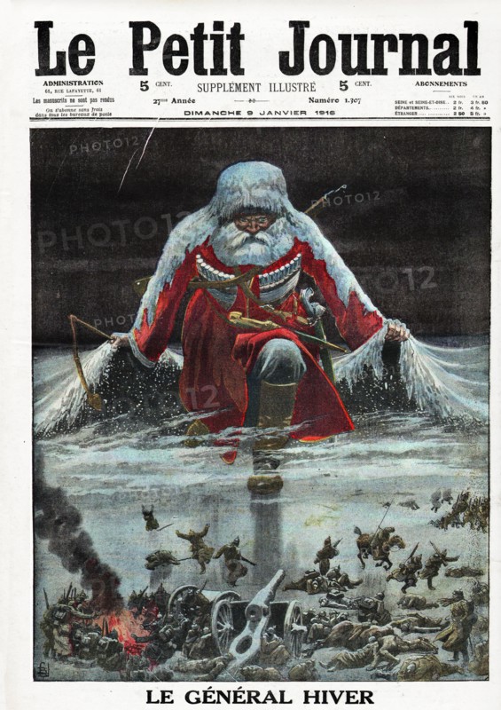 The General Winter coming over Russia
