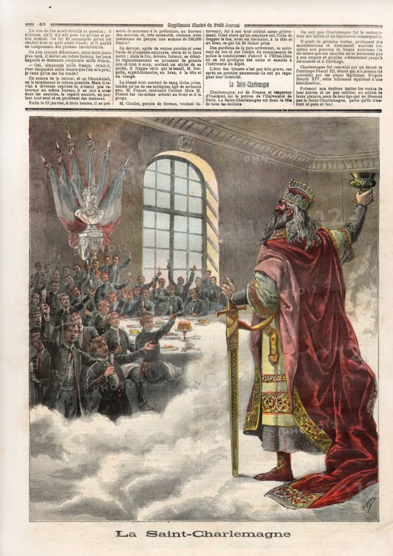 La Saint Charlemagne