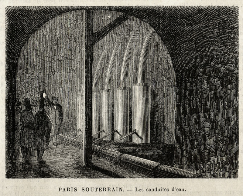 The Parisian sewers.