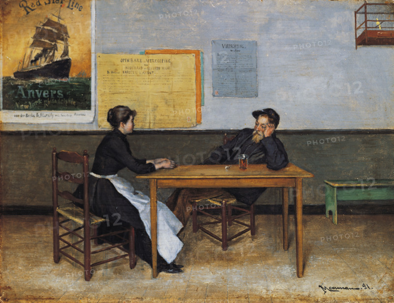 Moerman, Au Café