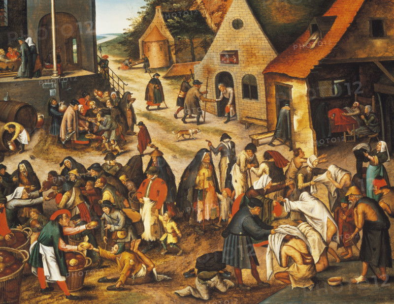 Breughel, Les Sept Actes de Pitié
