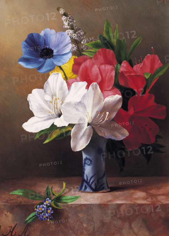Arendsen, Flowers in a Blue Vase