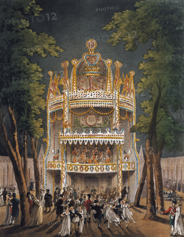 Ackermann, Vauxhall Garden