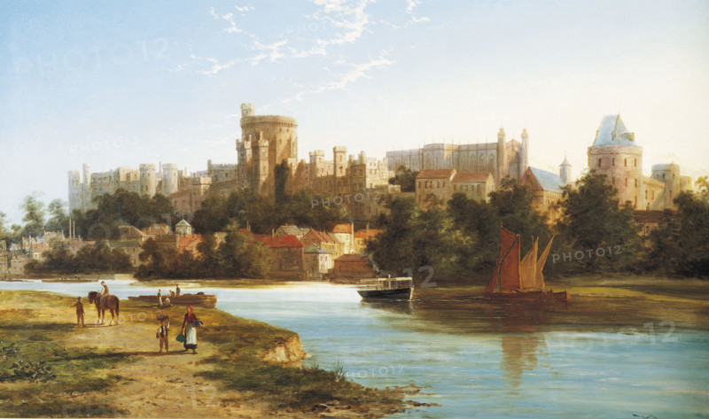 Dommerson, Windsor Depuis la Tamise