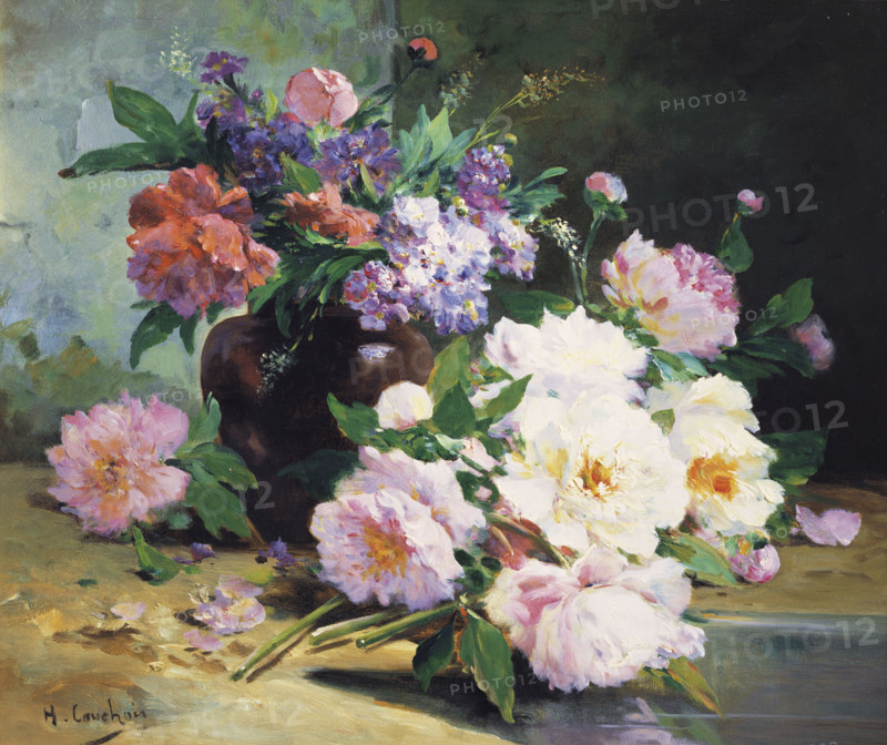 Cauchois, A Still Life of Beautiful Flowers