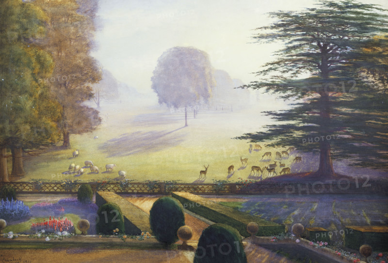 Wenlock, Les Jardins d'Escrick Hall