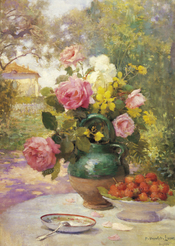 Hippolyte-Lucas, Bouquet de Fleurs d'Eté