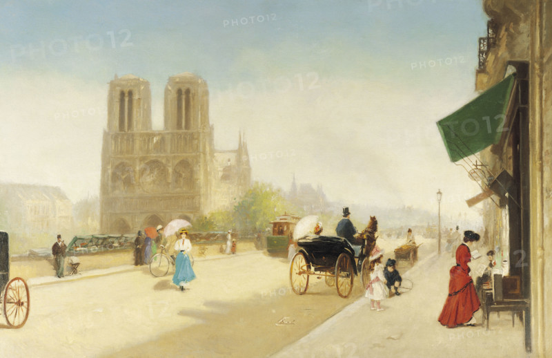 Friant, One Summer Day near Notre-Dame
