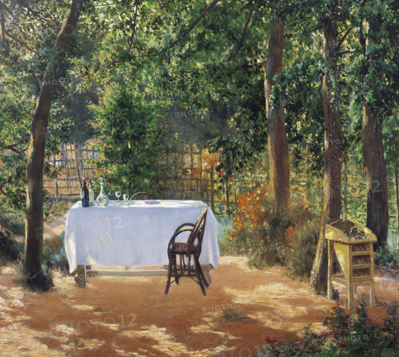 Latouche, Un Jardin à Saint-Cloud