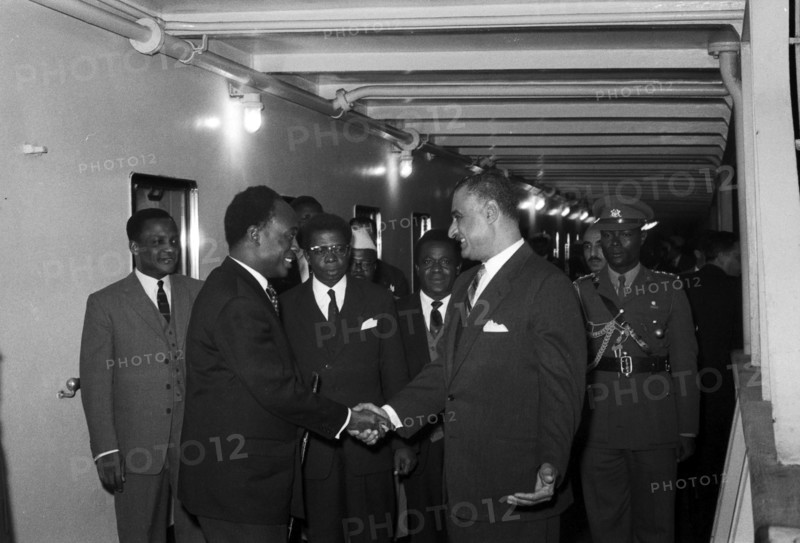 Conférence de Casablanca, Nkrumah et Nasser (1961)