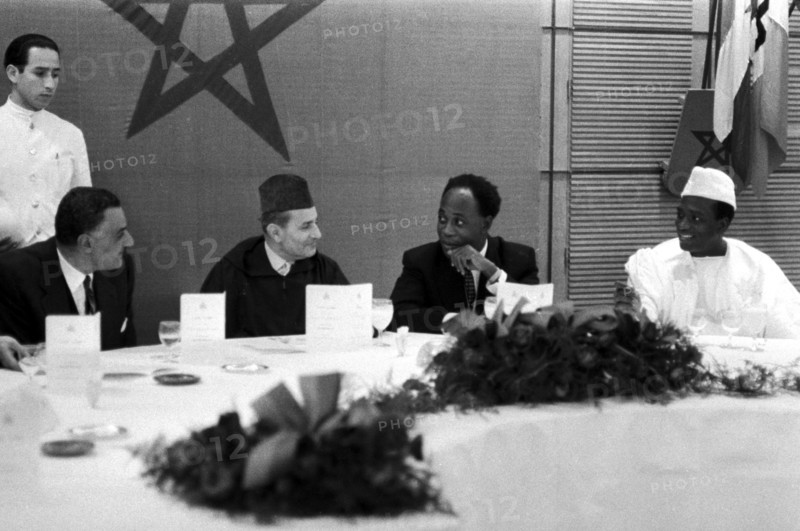Conférence de Casablanca, dîner à l'hôtel Marhaba (1961)