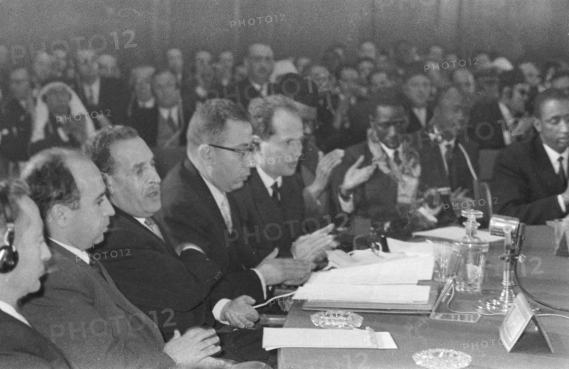 Conférence de Casablanca, Ferhat Abbas (1961)