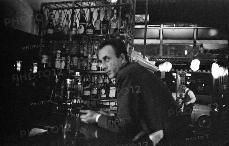 Parisian in a bar, 1958