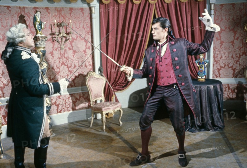 Alain Delon dans la Tulipe noire