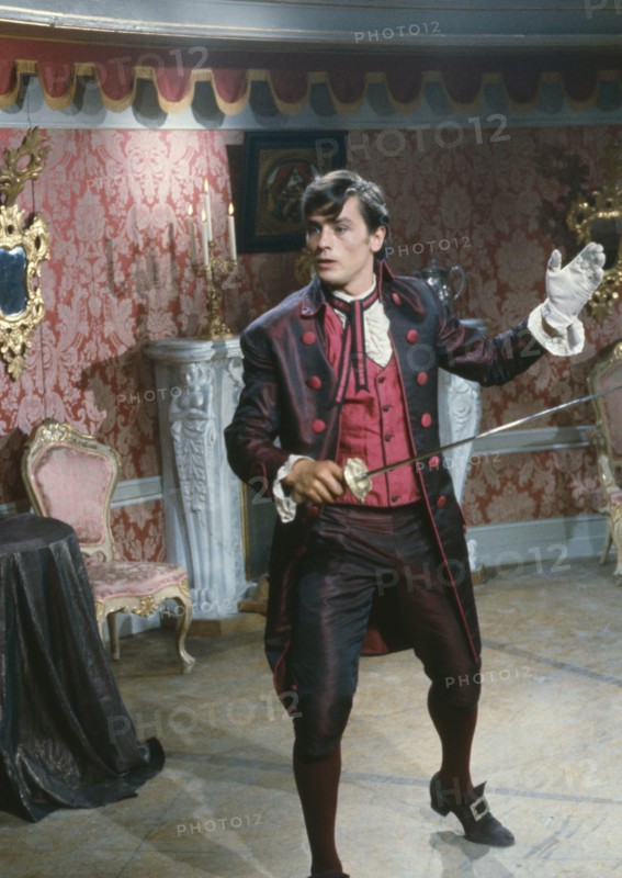 Alain Delon dans la Tulipe noire