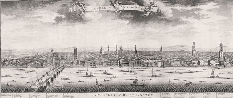 Westminster, London, 1748. Artist: Anon