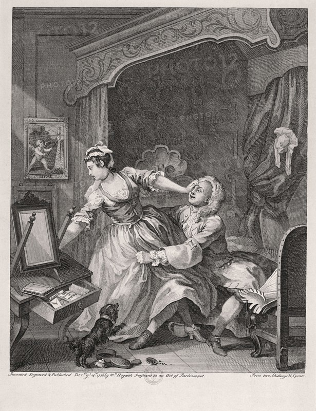 'Before', 1736. Artist: William Hogarth