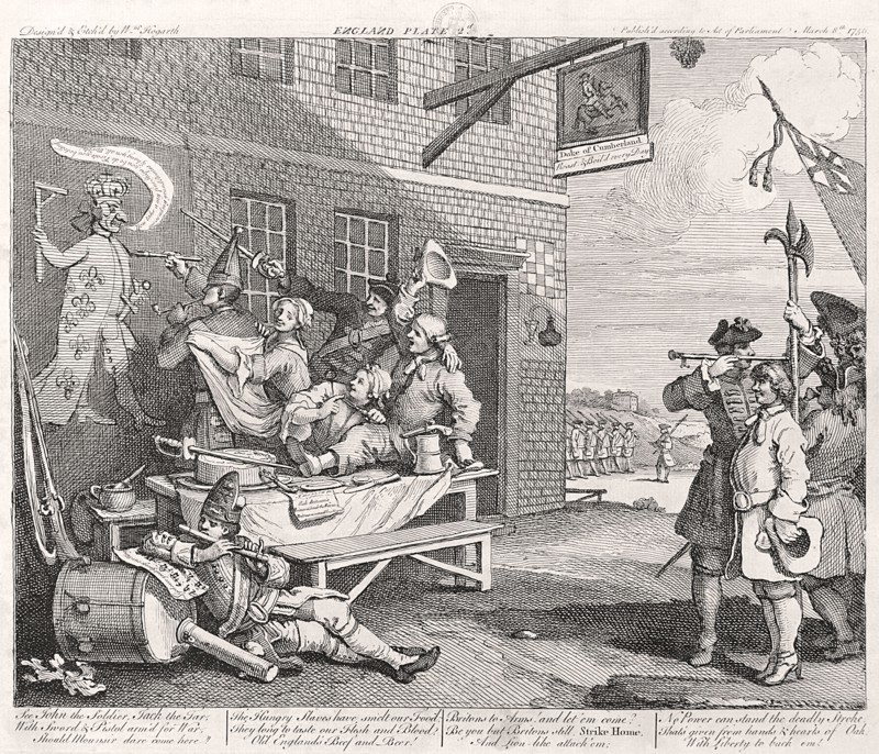 'France', 1756. Artist: William Hogarth