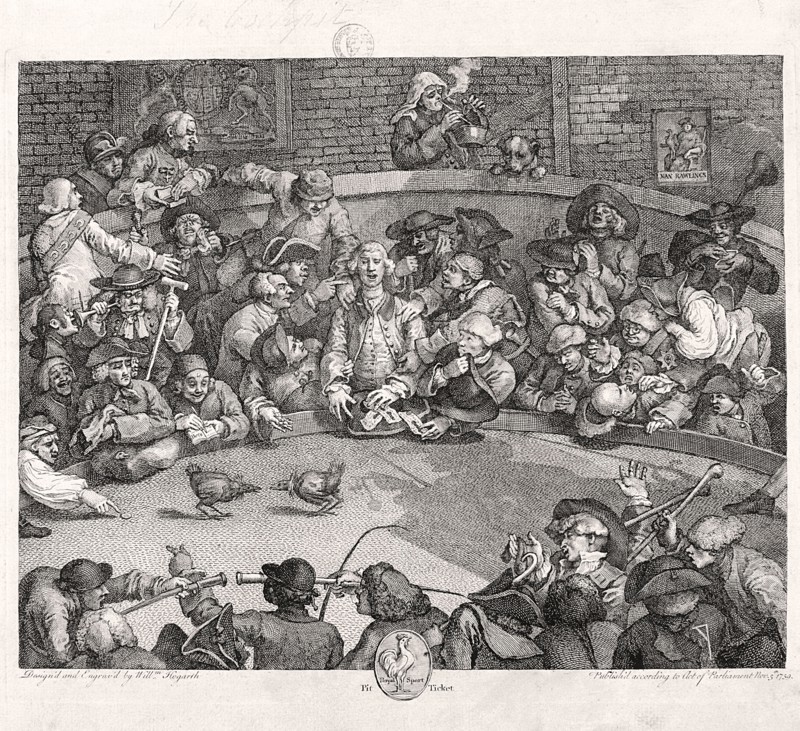 'The cockpit', London, 1759. Artist: William Hogarth