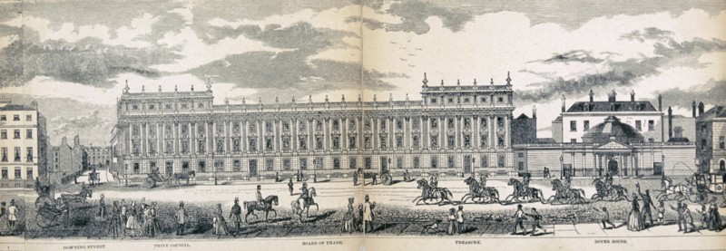 Panorama of London, 1849. Artist: George C Leighton