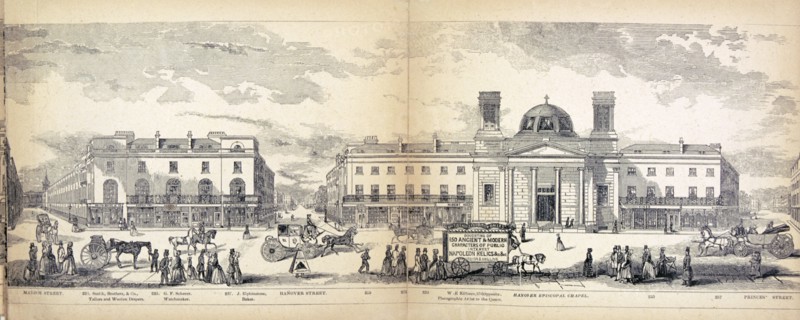 Panorama of London, 1849. Artist: George C Leighton