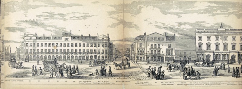 Panorama of London, 1849. Artist: George C Leighton