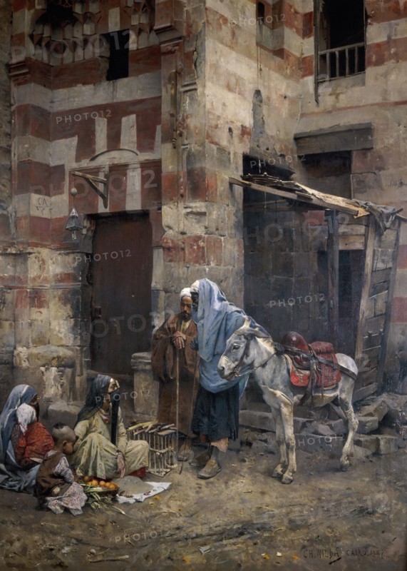 'Fortune Telling', 1887. Artist: Charles Wilda