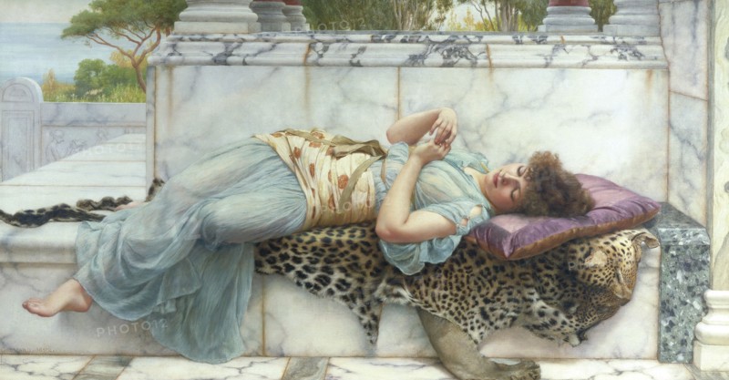 'The Betrothed', 1892. Artist: John William Godward
